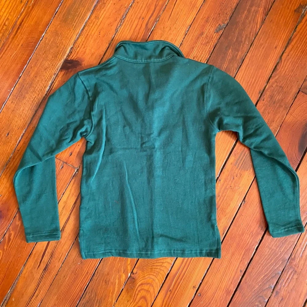 Jack Thomas Hunter Green 1/4 Quarter Zip Pull Over Size 5 NWT